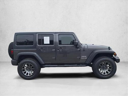 Granite Crystal Metallic Clearcoat 2018 Jeep Wrangler JK Unlimited Sport