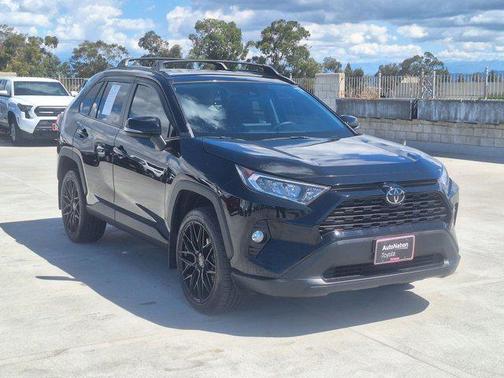 Midnight Black Metallic 2021 Toyota RAV4 XLE