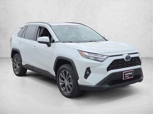 Wind Chill Pearl 2024 Toyota RAV4 Hybrid XLE Premium