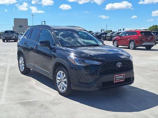 Jet Black 2024 Toyota Corolla Cross LE