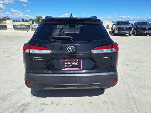 Jet Black 2024 Toyota Corolla Cross LE