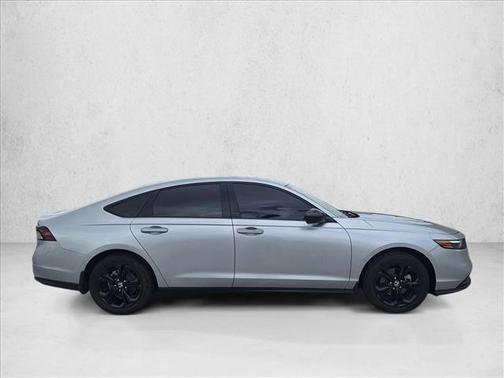 Solar Silver Metal 2025 Honda Accord SE
