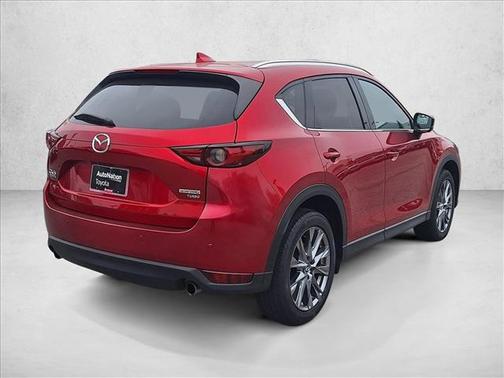 Soul Red Crystal Metallic 2021 Mazda CX-5 Signature