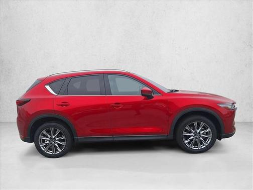 Soul Red Crystal Metallic 2021 Mazda CX-5 Signature