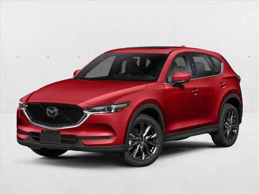 Soul Red Crystal Metallic 2021 Mazda CX-5 Signature