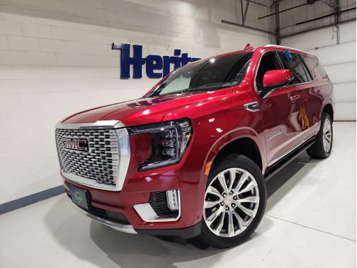 Volcanic Red Tintcoat 2023 GMC Yukon Denali