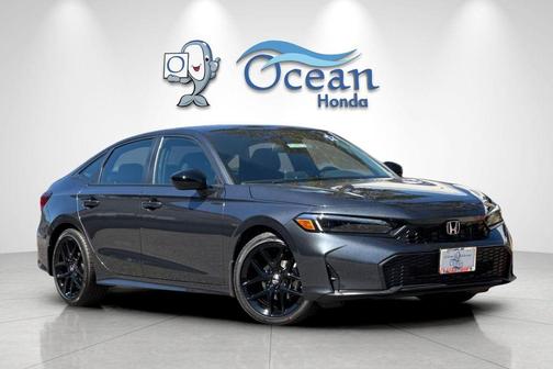 Meteorite Gray Metallic 2026 Honda Civic Sport