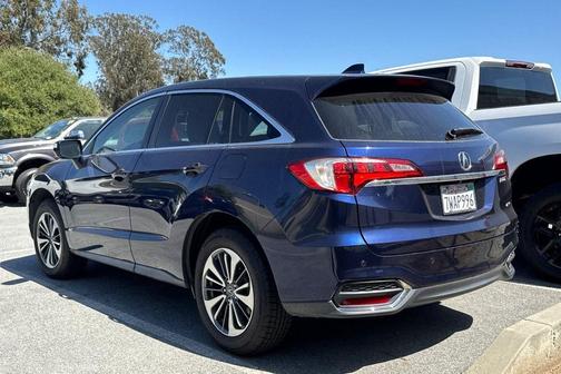 Fathom Blue Pearl 2017 Acura RDX Advance Package
