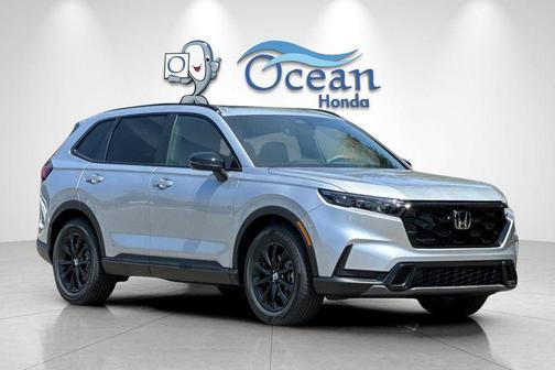 Solar Silver Metallic 2026 Honda CR-V Hybrid Sport