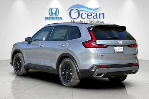 Solar Silver Metallic 2026 Honda CR-V Hybrid Sport-L