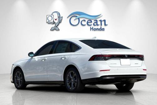 Platinum White Pearl 2026 Honda Accord Hybrid EX-L