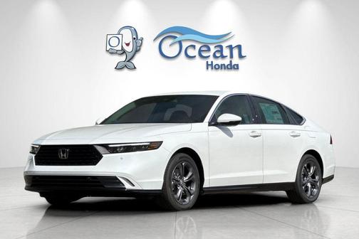 Platinum White Pearl 2026 Honda Accord Hybrid EX-L