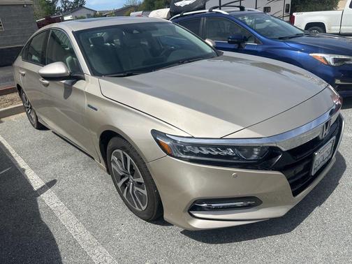 Champagne Frost Pearl 2020 Honda Accord Hybrid EX