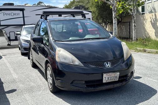 Crystal Black Pearl 2012 Honda Fit Base