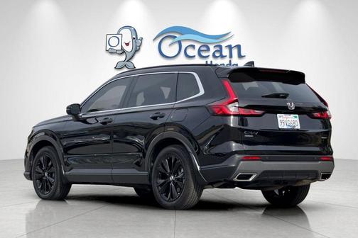 Crystal Black Pearl 2025 Honda CR-V Hybrid Sport Touring