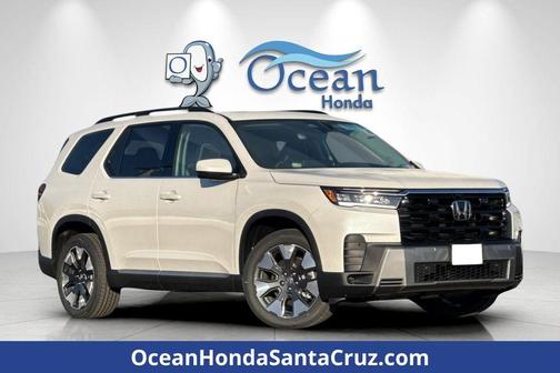 Platinum White Pearl 2026 Honda Pilot Elite