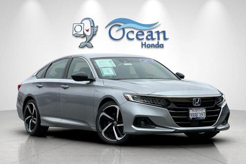 Lunar Silver Metallic 2022 Honda Accord Hybrid Sport