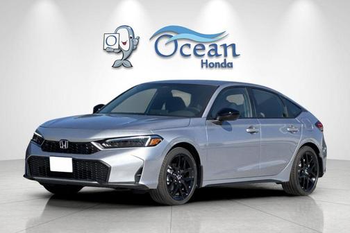 Solar Silver Metallic 2026 Honda Civic Hybrid Sport