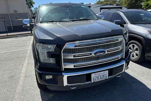 Tuxedo Black Metallic 2015 Ford F-150 Platinum