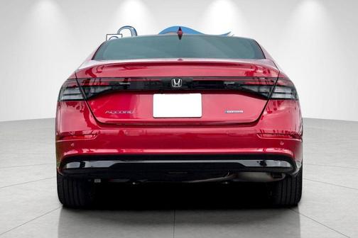 Radiant Red Metallic 2026 Honda Accord Hybrid EX-L