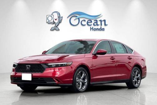 Radiant Red Metallic 2026 Honda Accord Hybrid EX-L