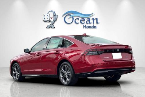 Radiant Red Metallic 2026 Honda Accord Hybrid EX-L
