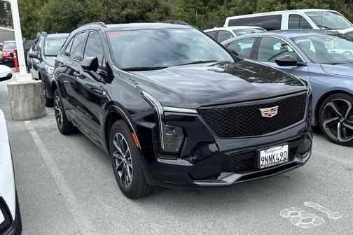 Stellar Black Metallic 2024 Cadillac XT4 Sport