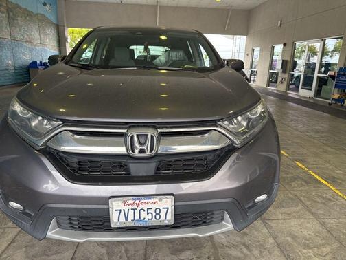 White 2017 Honda CR-V EX