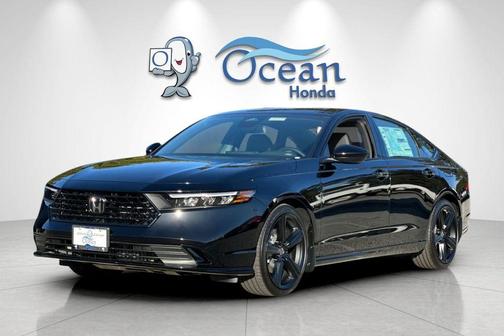 Crystal Black Pearl 2025 Honda Accord Hybrid Sport-L