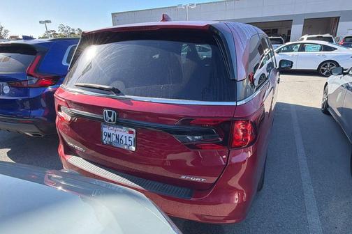 Radiant Red 2024 Honda Odyssey Sport