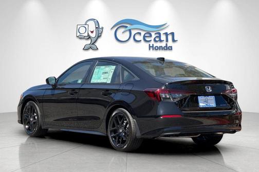 Crystal Black Pearl 2026 Honda Civic Hybrid Sport