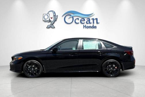 Crystal Black Pearl 2026 Honda Civic Hybrid Sport
