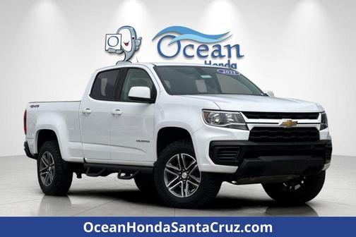 Summit White 2021 Chevrolet Colorado WT