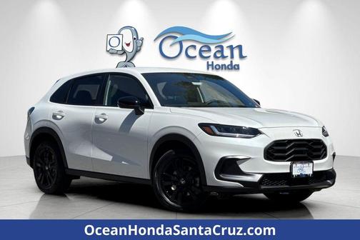 Platinum White Pearl 2026 Honda HR-V Sport