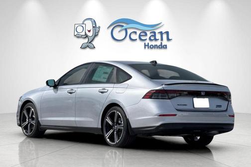 Solar Silver Metallic 2026 Honda Accord Hybrid Sport