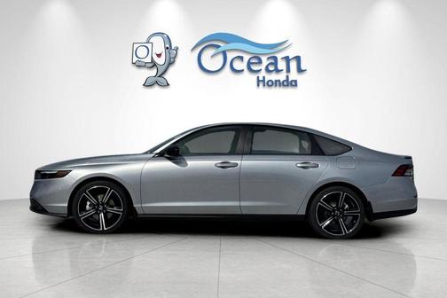 Solar Silver Metallic 2026 Honda Accord Hybrid Sport