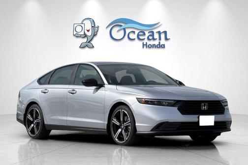 Solar Silver Metallic 2026 Honda Accord Hybrid Sport