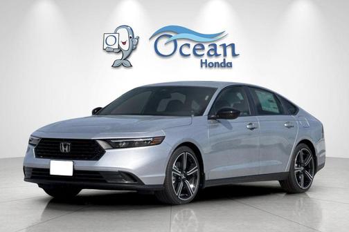 Solar Silver Metallic 2026 Honda Accord Hybrid Sport