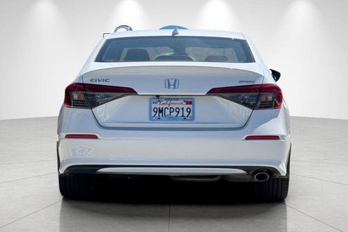 Platinum White Pearl 2024 Honda Civic Sport