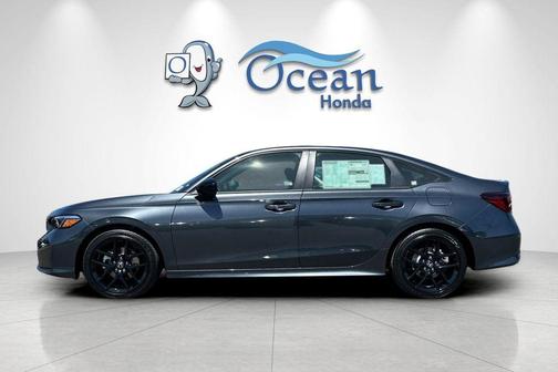 Meteorite Gray Metallic 2026 Honda Civic Hybrid Sport