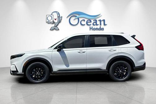 Platinum White Pearl 2026 Honda CR-V Hybrid Sport