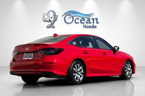 Rallye Red 2025 Honda Civic LX