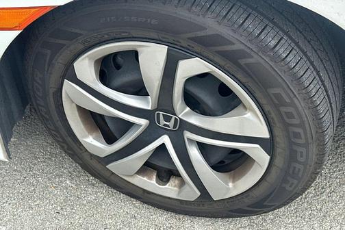 Taffeta White 2017 Honda Civic LX