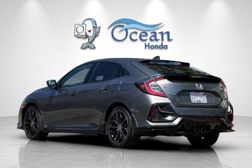 Gray 2021 Honda Civic Sport