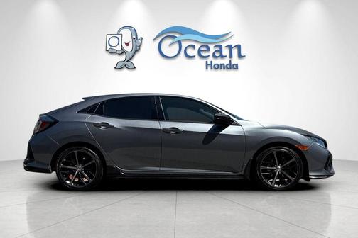 Gray 2021 Honda Civic Sport