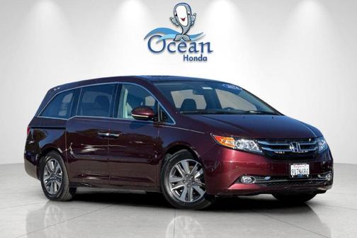 Smoky Topaz Metallic 2014 Honda Odyssey Touring Elite