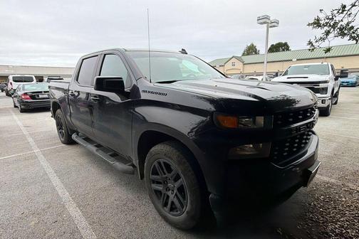 Black 2021 Chevrolet Silverado 1500 Custom