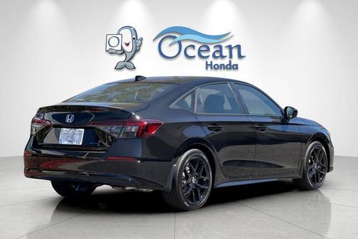 Crystal Black Pearl 2026 Honda Civic Hybrid Sport