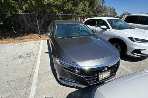 Modern Steel Metallic 2018 Honda Accord LX
