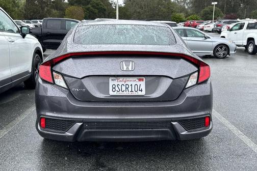 Modern Steel Metallic 2018 Honda Civic LX